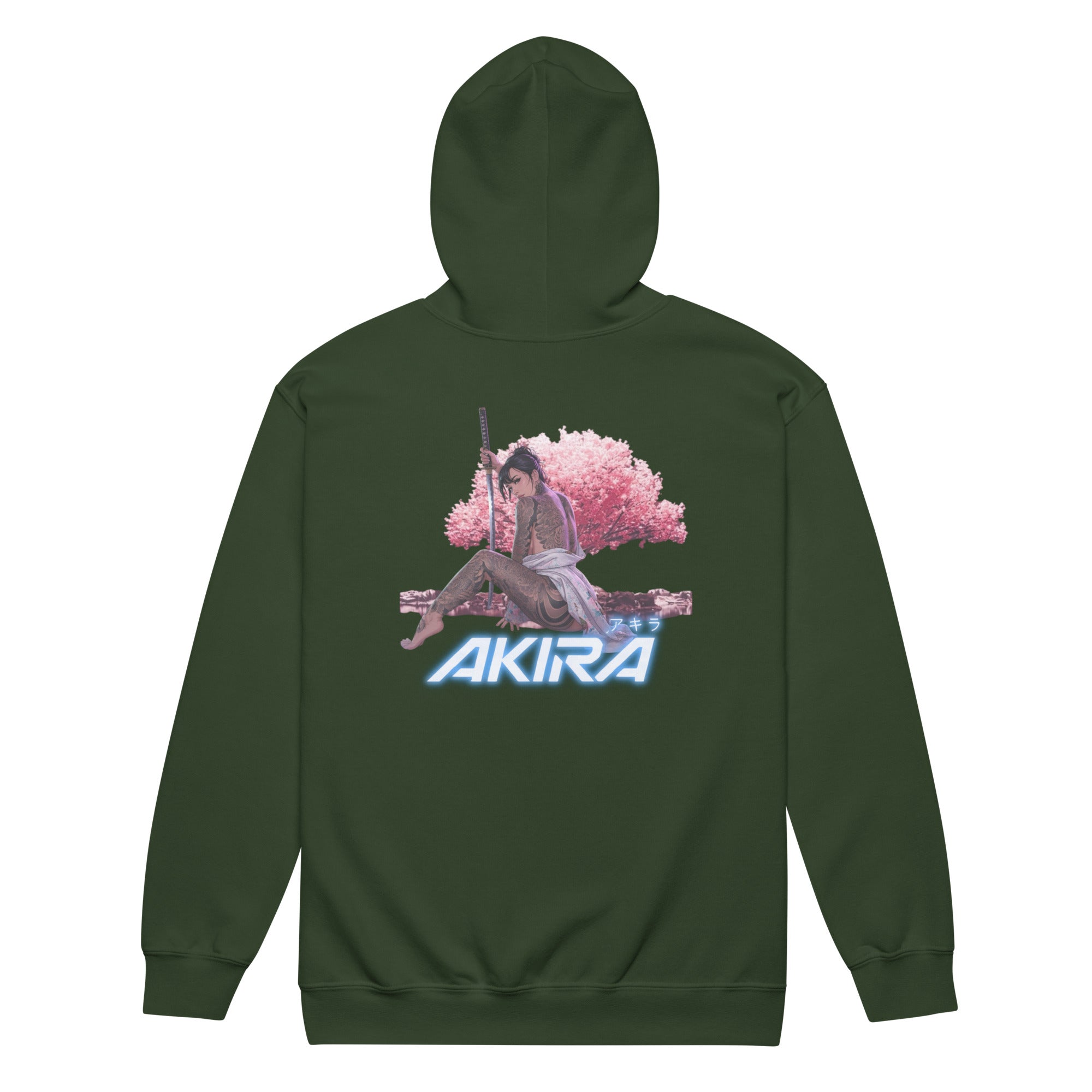 Akira - Unisex heavy blend zip hoodie – LittleAznChat
